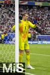 23.06.2024, Fussball UEFA EURO 2024, Vorrunde, 3.Spieltag, Schweiz - Deutschland, in der Frankfurt-Arena in Frankfurt am Main, Torwart Manuel Neuer (Deutschland) am Pfosten.
