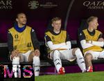 23.06.2024, Fussball UEFA EURO 2024, Vorrunde, 3.Spieltag, Schweiz - Deutschland, in der Frankfurt-Arena in Frankfurt am Main, v.li: Leroy Sane (Deutschland), Maximilian Beier (Deutschland), 
