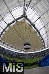 23.06.2024, Fussball UEFA EURO 2024, Vorrunde, 3.Spieltag, Schweiz - Deutschland, in der Frankfurt-Arena in Frankfurt am Main, Das Stadiondach bleibt whrend des gesamten Spieles ber geschlossen.
