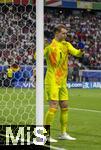 23.06.2024, Fussball UEFA EURO 2024, Vorrunde, 3.Spieltag, Schweiz - Deutschland, in der Frankfurt-Arena in Frankfurt am Main, Torwart Manuel Neuer (Deutschland) am Pfosten.
