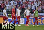 25.06.2024, Fussball UEFA EURO 2024, Vorrunde, 3.Spieltag, Frankreich - Polen, im BVB-Stadion in Dortmund, Die Polen sind enttuscht. 

