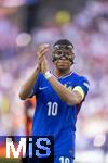 25.06.2024, Fussball UEFA EURO 2024, Vorrunde, 3.Spieltag, Frankreich - Polen, im BVB-Stadion in Dortmund, Kylian Mbappe (Frankreich) nach dem Spiel.

