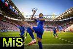 25.06.2024, Fussball UEFA EURO 2024, Vorrunde, 3.Spieltag, Frankreich - Polen, im BVB-Stadion in Dortmund, Torjubel Kylian Mbappe (Frankreich)

