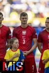 25.06.2024, Fussball UEFA EURO 2024, Vorrunde, 3.Spieltag, Frankreich - Polen, im BVB-Stadion in Dortmund, Pawel Dawidowicz (Polen) 

