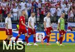 25.06.2024, Fussball UEFA EURO 2024, Vorrunde, 3.Spieltag, Frankreich - Polen, im BVB-Stadion in Dortmund, Frustrierter Abgang der Polen nach dem Ausscheiden aus dem Turnier.

