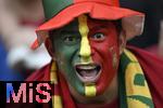 26.06.2024, Fussball UEFA EURO 2024, Vorrunde, 3.Spieltag, Georgien - Portugal, in der Arena AufSchalke Gelsenkirchen,    Ein portugiesischer Fan

