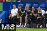 26.06.2024, Fussball UEFA EURO 2024, Vorrunde, 3.Spieltag, Georgien - Portugal, in der Arena AufSchalke Gelsenkirchen,  Trainer Willy Sagnol (li, Georgien) 

