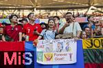 26.06.2024, Fussball UEFA EURO 2024, Vorrunde, 3.Spieltag, Georgien - Portugal, in der Arena AufSchalke Gelsenkirchen, Fans aus Asien fr Cristiano Ronaldo (Portugal) Forever Goat

