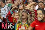 26.06.2024, Fussball UEFA EURO 2024, Vorrunde, 3.Spieltag, Georgien - Portugal, in der Arena AufSchalke Gelsenkirchen, Fans Portugal  

