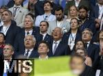 26.06.2024, Fussball UEFA EURO 2024, Vorrunde, 3.Spieltag, Georgien - Portugal, in der Arena AufSchalke Gelsenkirchen, Ehrentribne,  mit Philipp Lahm, Marcelo Rebelo de Sousa (mitte, Staatsprsident Portugal).

