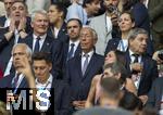 26.06.2024, Fussball UEFA EURO 2024, Vorrunde, 3.Spieltag, Georgien - Portugal, in der Arena AufSchalke Gelsenkirchen, Ehrentribne,  mit Philipp Lahm, Marcelo Rebelo de Sousa (mitte, Staatsprsident Portugal).

 