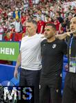 26.06.2024, Fussball UEFA EURO 2024, Vorrunde, 3.Spieltag, Georgien - Portugal, in der Arena AufSchalke Gelsenkirchen, li: Trainer Willy Sagnol (Georgien) 

