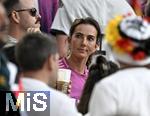 29.06.2024, Fussball UEFA EURO 2024, Achtelfinale, Deutschland - Dnemark, in der BVB-Arena Dortmund,   Lisa Mller (Deutschland) Frau von Thomas Mller (Deutschland) ist heute auch im Stadion. 

