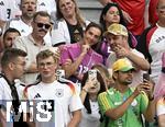 29.06.2024, Fussball UEFA EURO 2024, Achtelfinale, Deutschland - Dnemark, in der BVB-Arena Dortmund,   Lisa Mller (Deutschland) Frau von Thomas Mller (Deutschland) ist heute auch im Stadion

