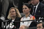 29.06.2024, Fussball UEFA EURO 2024, Achtelfinale, Deutschland - Dnemark, in der BVB-Arena Dortmund,   Nancy Faeser (Deutschland) und Annalena Baerbock (Duetschland)

