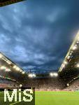 29.06.2024, Fussball UEFA EURO 2024, Achtelfinale, Deutschland - Dnemark, in der BVB-Arena Dortmund,   Es hat sich ein Gewitter ber dem Himmel zusammen gebraut

