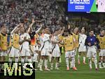 29.06.2024, Fussball UEFA EURO 2024, Achtelfinale, Deutschland - Dnemark, in der BVB-Arena Dortmund,   Die deutschen Spieler jubeln.

