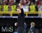 29.06.2024, Fussball UEFA EURO 2024, Achtelfinale, Deutschland - Dnemark, in der BVB-Arena Dortmund,   Trainer Julian Nagelsmann (Deutschland)  ballt die Faust

