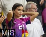 29.06.2024, Fussball UEFA EURO 2024, Achtelfinale, Deutschland - Dnemark, in der BVB-Arena Dortmund,  Sara Arfaoui (Deutschland) die Frau von Ilkay Gndogan (Deutschland).

