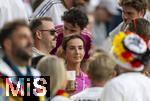 29.06.2024, Fussball UEFA EURO 2024, Achtelfinale, Deutschland - Dnemark, in der BVB-Arena Dortmund, Lisa Mller (Deutschland) die Frau von Thomas Mller (Deutschland)

