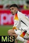 29.06.2024, Fussball UEFA EURO 2024, Achtelfinale, Deutschland - Dnemark, in der BVB-Arena Dortmund, Kai Havertz (Deutschland) nachdenklich

