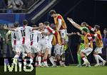 30.06.2024, Fussball UEFA EURO 2024, Achtelfinale, Spanien - Georgien, im Kln Stadion,  Gruppenjubel der Georgier

