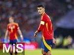 30.06.2024, Fussball UEFA EURO 2024, Achtelfinale, Spanien - Georgien, im Kln Stadion, Alvaro Morata (Spanien) nachdenklich 

