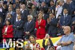 30.06.2024, Fussball UEFA EURO 2024, Achtelfinale, Spanien - Georgien, im Kln Stadion, Ehrentribne, Aleksander Ceferin (3.v.li, Prsident UEFA),  

