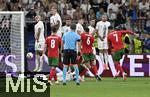 01.07.2024, Fussball UEFA EURO 2024, Achtelfinale, Portugal - Slowenien, in der Frankfurt Arena Frankfurt am Main,   Cristiano Ronaldo (Portugal) zieht ab

