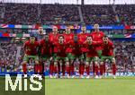 01.07.2024, Fussball UEFA EURO 2024, Achtelfinale, Portugal - Slowenien, in der Frankfurt Arena Frankfurt am Main, Mannschaftsfoto
vordere Reihe v.l. Joao Cancelo (Portugal), Rafael Leao (Portugal), Vitinha (Portugal), Nuno Mendes (Portugal), Bernardo Silva (Portugal), Bruno Fernandes (Portugal) 
hintere Reihe v.l. Diogo Costa (Portugal), Pepe (Portugal), Joao Palhinha (Portugal), Ruben Dias (Portugal) und Cristiano Ronaldo (Portugal) 

