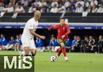 01.07.2024, Fussball UEFA EURO 2024, Achtelfinale, Portugal - Slowenien, in der Frankfurt Arena Frankfurt am Main,  Cristiano Ronaldo (Portugal) am Ball.

