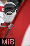 02.07.2024, Fussball UEFA EURO 2024, Achtelfinale, sterreich - Trkei, in der RB Arena Leipzig,     grusliger trkischer Fan feuert an

