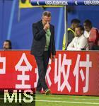 02.07.2024, Fussball UEFA EURO 2024, Achtelfinale, sterreich - Trkei, in der RB Arena Leipzig, Trainer Ralf Rangnick (sterreich) frustriert an der Seitenlinie.

