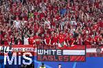 02.07.2024, Fussball UEFA EURO 2024, Achtelfinale, sterreich - Trkei, in der RB Arena Leipzig, sterreichische Fans