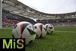 05.07.2024, Fussball UEFA EURO 2024, Viertelfinale, Spanien - Deutschland, in der Stuttgart-Arena. der offizielle Spielball liegt bereit.

