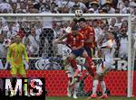 05.07.2024, Fussball UEFA EURO 2024, Viertelfinale, Spanien - Deutschland, in der Stuttgart-Arena. v.l. Torwart Manuel Neuer (Deutschland), Toni Kroos (Deutschland), Daniel Carvajal (Spanien) x und   Kai Havertz (Deutschland) 

