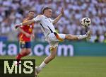 05.07.2024, Fussball UEFA EURO 2024, Viertelfinale, Spanien - Deutschland, in der Stuttgart-Arena. Florian Wirtz (Deutschland) am Ball.

