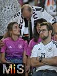 05.07.2024, Fussball UEFA EURO 2024, Viertelfinale, Spanien - Deutschland, in der Stuttgart-Arena. Lena Wurzenberger (Deutschland) die Freundin von Trainer Julian Nagelsmann (Deutschland) ist nach dem Spiel traurig

