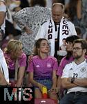 05.07.2024, Fussball UEFA EURO 2024, Viertelfinale, Spanien - Deutschland, in der Stuttgart-Arena. Lena Wurzenberger (Deutschland) die Freundin von Trainer Julian Nagelsmann (Deutschland) ist nach dem Spiel traurig

