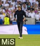 05.07.2024, Fussball UEFA EURO 2024, Viertelfinale, Spanien - Deutschland, in der Stuttgart-Arena. Frust nach dem verlorenen Spiel und dem Ausscheiden bei Trainer Julian Nagelsmann (Deutschland) der auch ein paar Trnen vergiesst.

