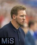 05.07.2024, Fussball UEFA EURO 2024, Viertelfinale, Spanien - Deutschland, in der Stuttgart-Arena. 
Trainer Julian Nagelsmann (Deutschland) nachdenklich.