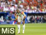 05.07.2024, Fussball UEFA EURO 2024, Viertelfinale, Spanien - Deutschland, in der Stuttgart-Arena. Leroy Sane (Deutschland) nachdenklich.

