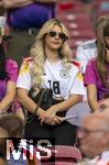 05.07.2024, Fussball UEFA EURO 2024, Viertelfinale, Spanien - Deutschland, in der Stuttgart-Arena. Influencerin Lea Prinz (Deutschland) Freundin von Maximilian Mittelstdt  auf der Tribne. 

