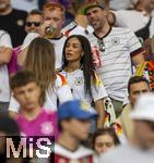 05.07.2024, Fussball UEFA EURO 2024, Viertelfinale, Spanien - Deutschland, in der Stuttgart-Arena. Aaliyah, Freundin von Florian Wirtz (Deutschland) 

