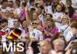 05.07.2024, Fussball UEFA EURO 2024, Viertelfinale, Spanien - Deutschland, in der Stuttgart-Arena. Influencerin Lea Prinz (Deutschland) Freundin von Maximilian Mittelstdt  auf der Tribne.

