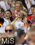 05.07.2024, Fussball UEFA EURO 2024, Viertelfinale, Spanien - Deutschland, in der Stuttgart-Arena. Influencerin Lea Prinz (Deutschland) Freundin von Maximilian Mittelstdt  auf der Tribne.

