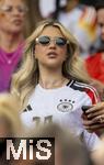 05.07.2024, Fussball UEFA EURO 2024, Viertelfinale, Spanien - Deutschland, in der Stuttgart-Arena. Influencerin Lea Prinz (Deutschland) Freundin von Maximilian Mittelstdt  auf der Tribne.

