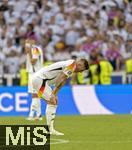 05.07.2024, Fussball UEFA EURO 2024, Viertelfinale, Spanien - Deutschland, in der Stuttgart-Arena.   Toni Kroos (Deutschland) nach der Niederlage frustriert 

