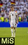 05.07.2024, Fussball UEFA EURO 2024, Viertelfinale, Spanien - Deutschland, in der Stuttgart-Arena. Frust nach der Niederlage bei Toni Kroos (Deutschland) 
