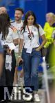 05.07.2024, Fussball UEFA EURO 2024, Viertelfinale, Spanien - Deutschland, in der Stuttgart-Arena. Sara Gndogan Arfaoui, die Frau von Ilkay Gndogan (Deutschland) nach dem Spiel 

